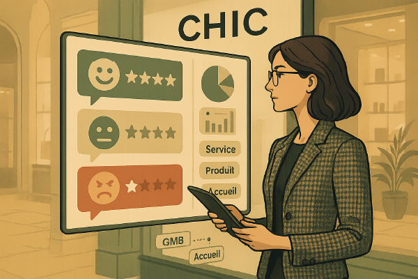 Analyse de Sentiment des Avis Google My Business