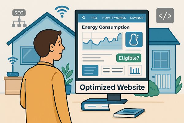 Création de Site Web Optimisé pour Voltalis