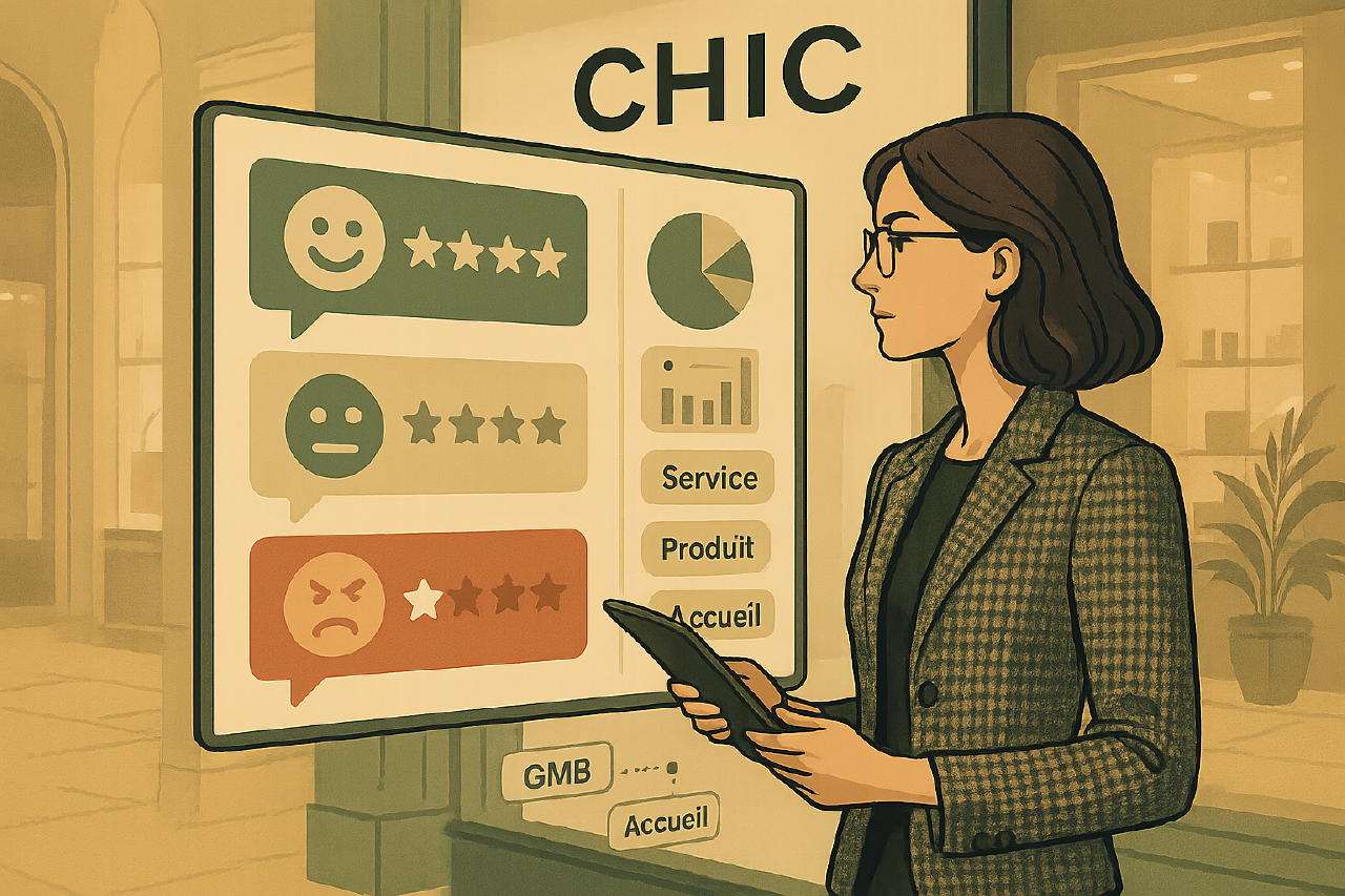 Analyse de Sentiment des Avis Google My Business