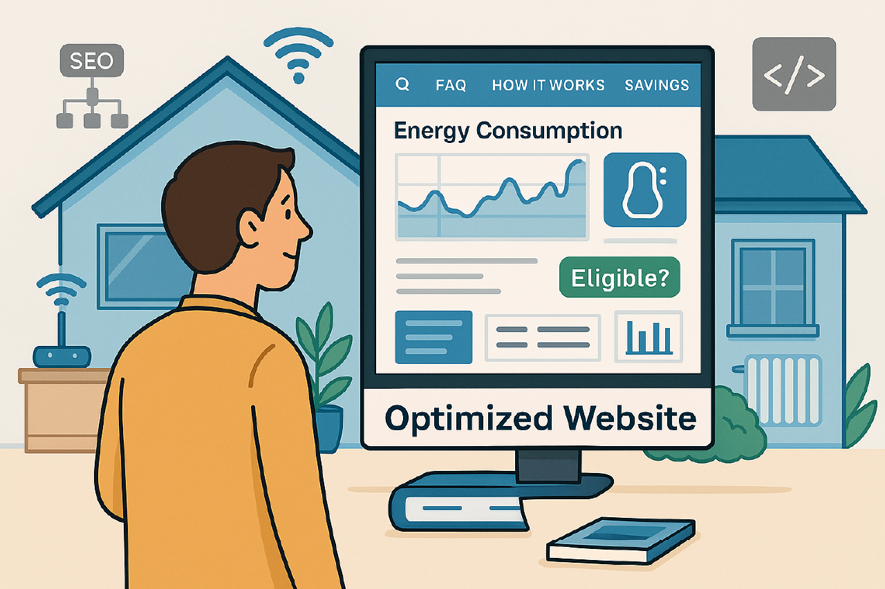 Création de Site Web Optimisé pour Voltalis