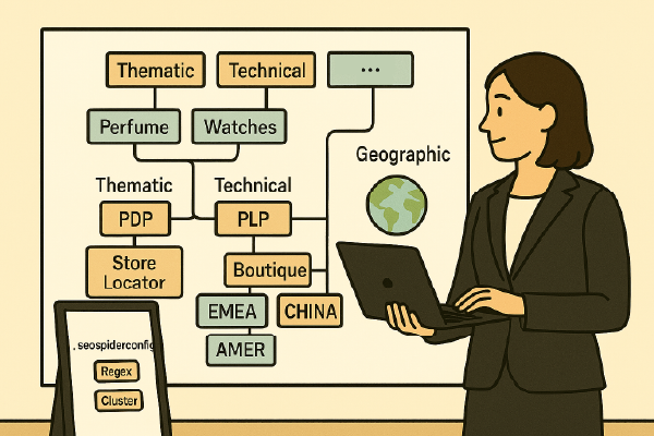 Segmentation de Site Web pour CHANEL